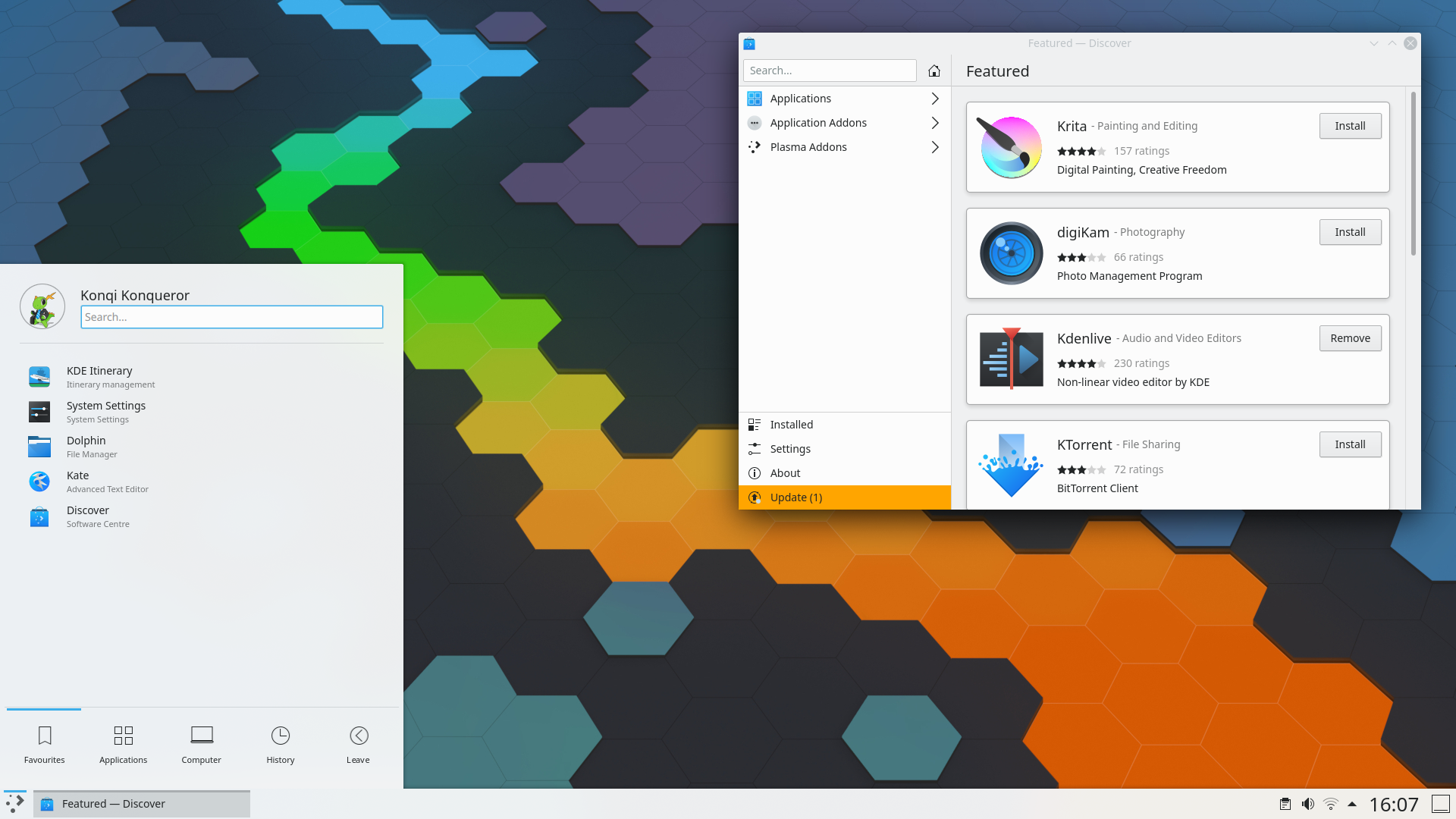 Plasma 5.19, Virtualbox, Kernel 5.7.1 update in Tumbleweed